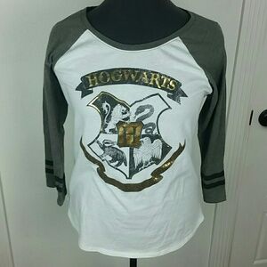 HARRY POTTER l Raglan sleeve graphic tee L B5